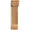 Ekena Millwork Traditional Traditional Smooth Bracket w/ Offset Brace, Western Red Cedar, 5 1/2"W x 22"D x 22"H BKT0604X22X22TRA01SWR - alternate 3